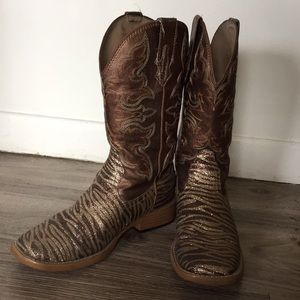 Roper Ladies Boots Size 6
